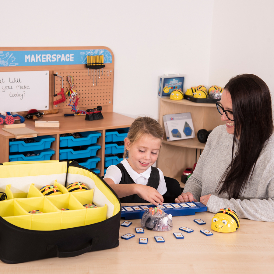 Bee-bot és Blue-bot hordozótáska, sárga