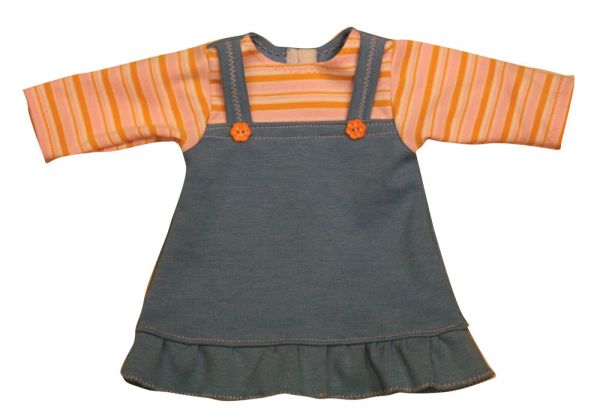 Babaruha - Kantáros Ruha - 37-50 cm-es babákra