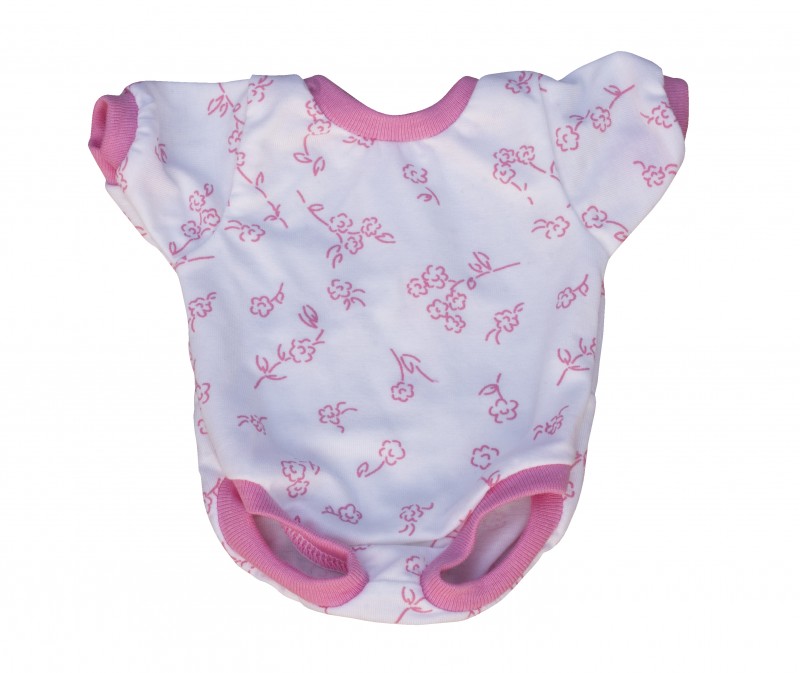 Babaruha - Body szett - 2 db, lányos, 37-50 cm-es babákra