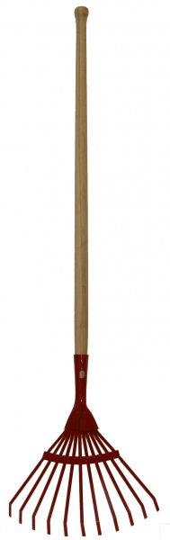 Kerti szerszám, lombseprű, 70 cm, fém